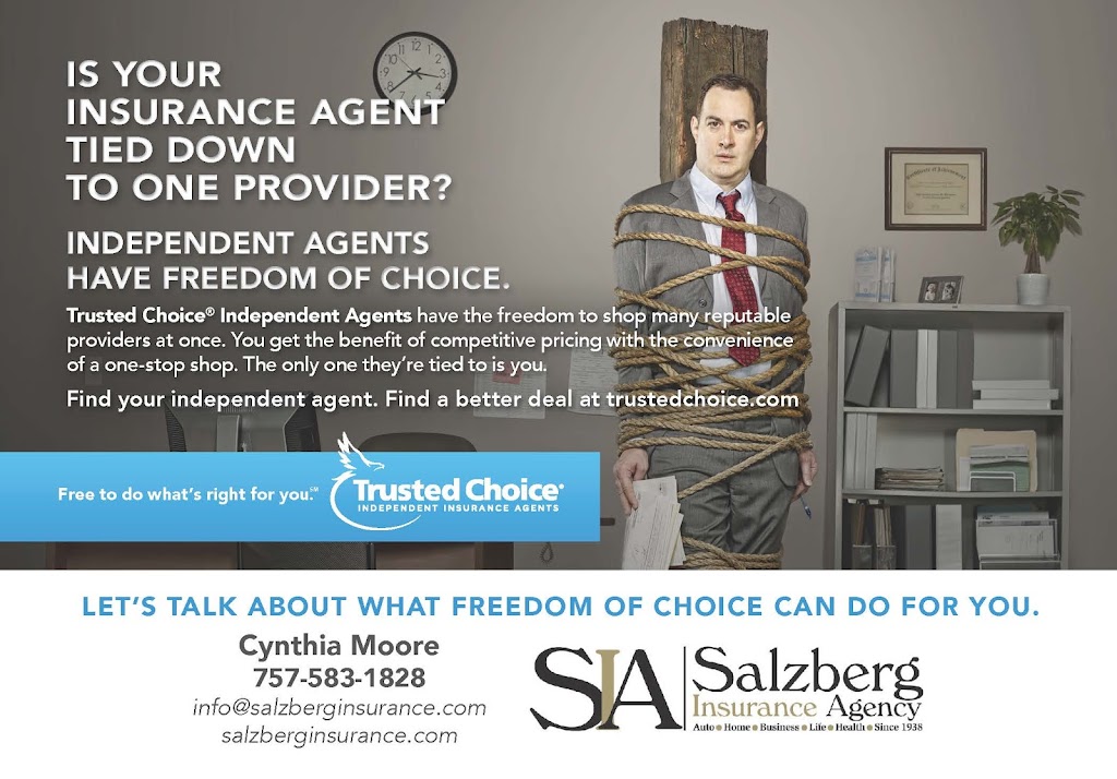 Salzberg Insurance Agency | 249 E Little Creek Rd, Norfolk, VA 23505, USA | Phone: (757) 583-1828