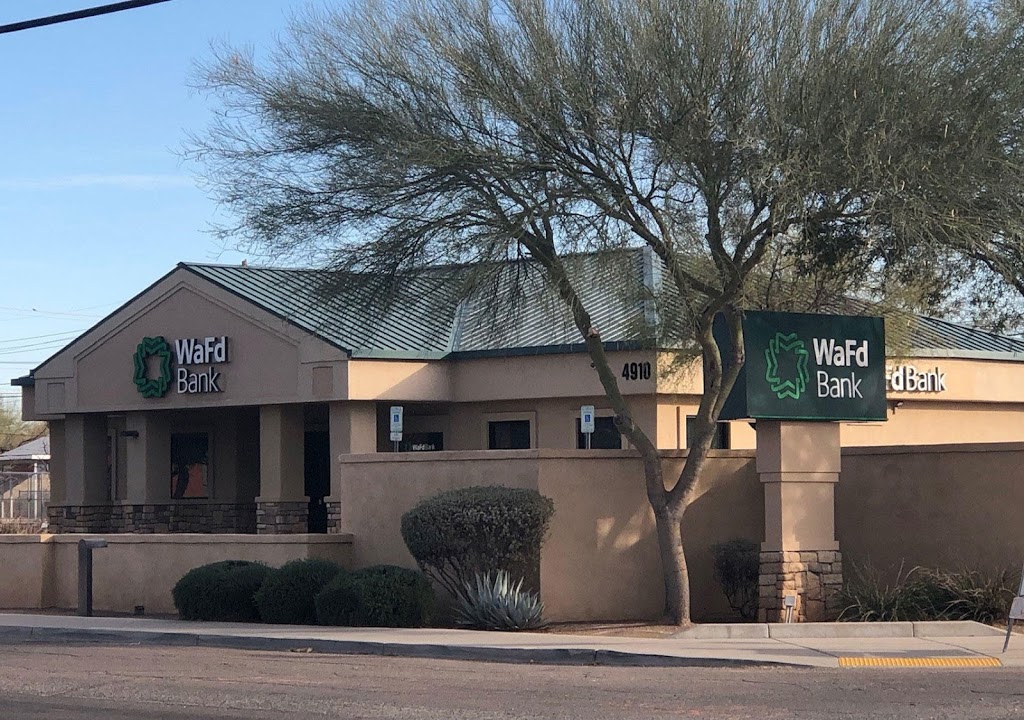 WaFd Bank | 4910 E Broadway Blvd, Tucson, AZ 85711, USA | Phone: (520) 748-7244