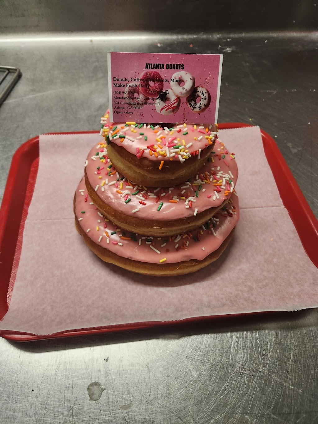 Atlanta Donuts | 394 Cleveland Ave SW, Atlanta, GA 30315, USA | Phone: (404) 963-5242