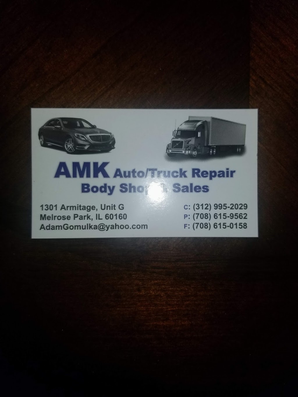 AMK Auto Body and Truck Repiar | 1301 Armitage Ave unit g, Melrose Park, IL 60160, USA | Phone: (312) 995-2029