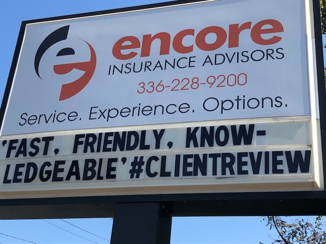 Encore Insurance Advisors | 1066 S Church St, Burlington, NC 27215, USA | Phone: (336) 228-9200