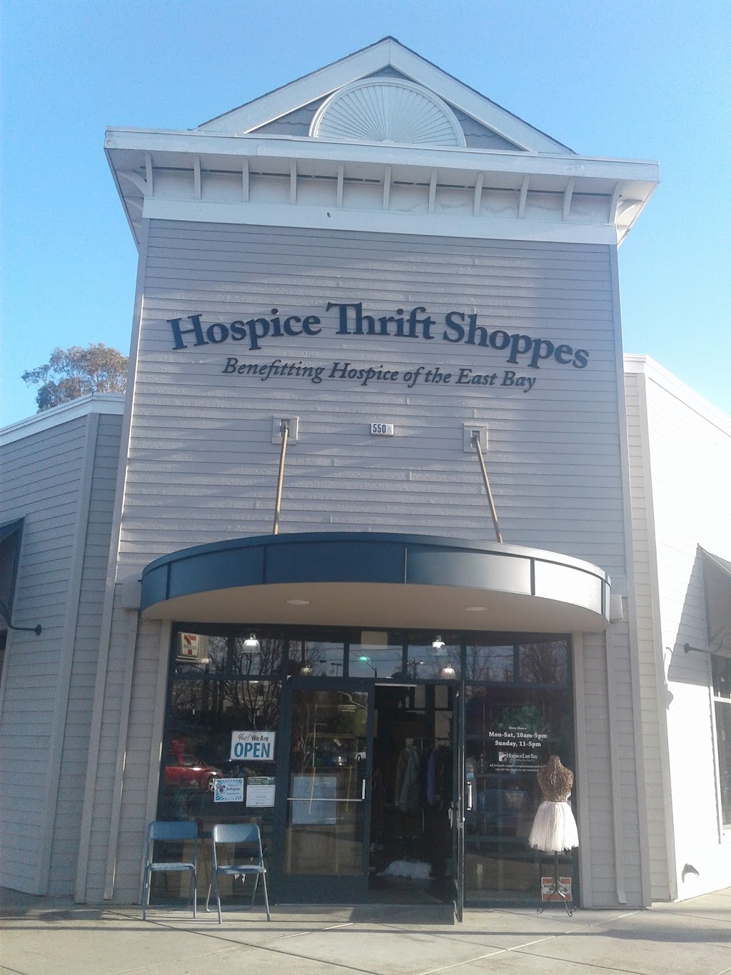 Hospice Thrift Shoppes | 550 Morello Ave, Martinez, CA 94553, USA | Phone: (925) 372-3821