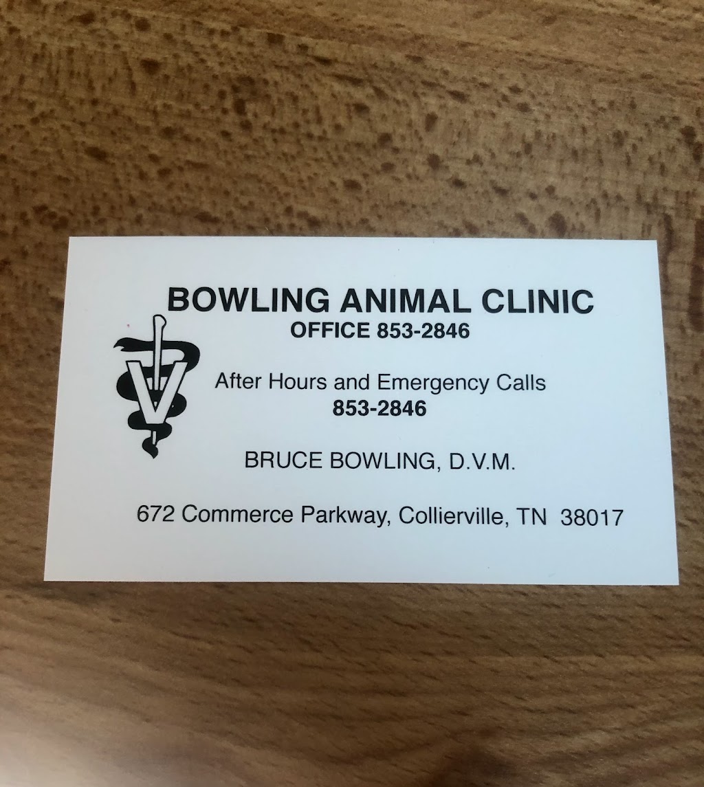 Bowling Animal Clinic | 672 Commerce Pkwy, Collierville, TN 38017, USA | Phone: (901) 853-2846