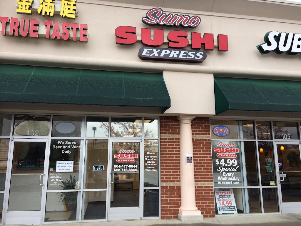 Sumo Sushi Express | 1090 Virginia Center Pkwy, Glen Allen, VA 23059, USA | Phone: (804) 477-6644