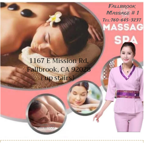 Fallbrook Massage # 1 | 1167 E Mission Rd, Fallbrook, CA 92028, USA | Phone: (760) 645-0010