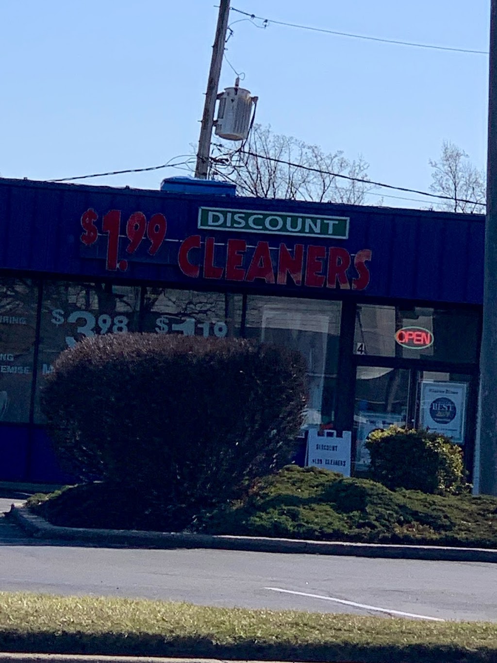 Discount Cleaners | 198 Lincoln Hwy, Fairless Hills, PA 19030, USA | Phone: (267) 460-0007