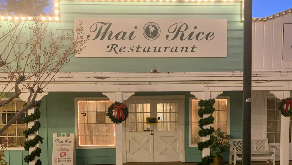 Thai Rice Restaurant | 3300 Coach Ln, Cameron Park, CA 95682, USA | Phone: (530) 350-8265