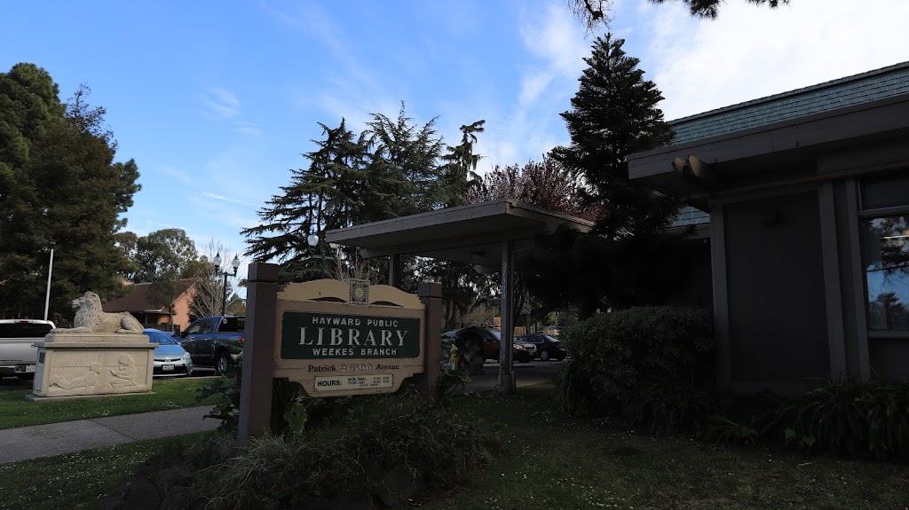 Weekes Branch Library | 27300 Patrick Ave, Hayward, CA 94544, USA | Phone: (510) 782-2155