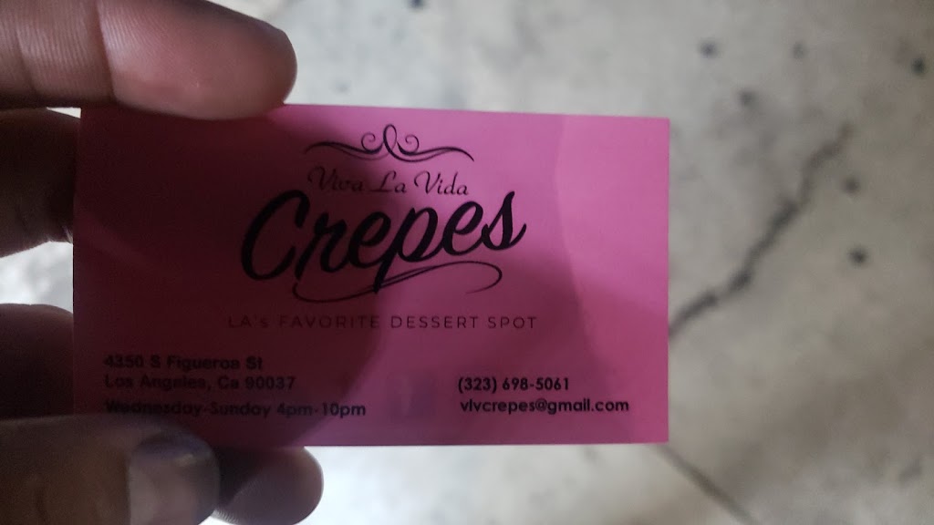 VIVA LA VIDA CREPES (Figueroa) | 4350 S Figueroa St, Los Angeles, CA 90037 | Phone: (323) 698-5061