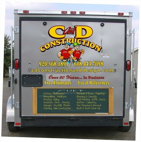 C And D Construction & Design | W7937 US-12, Fort Atkinson, WI 53538, USA | Phone: (920) 568-1891