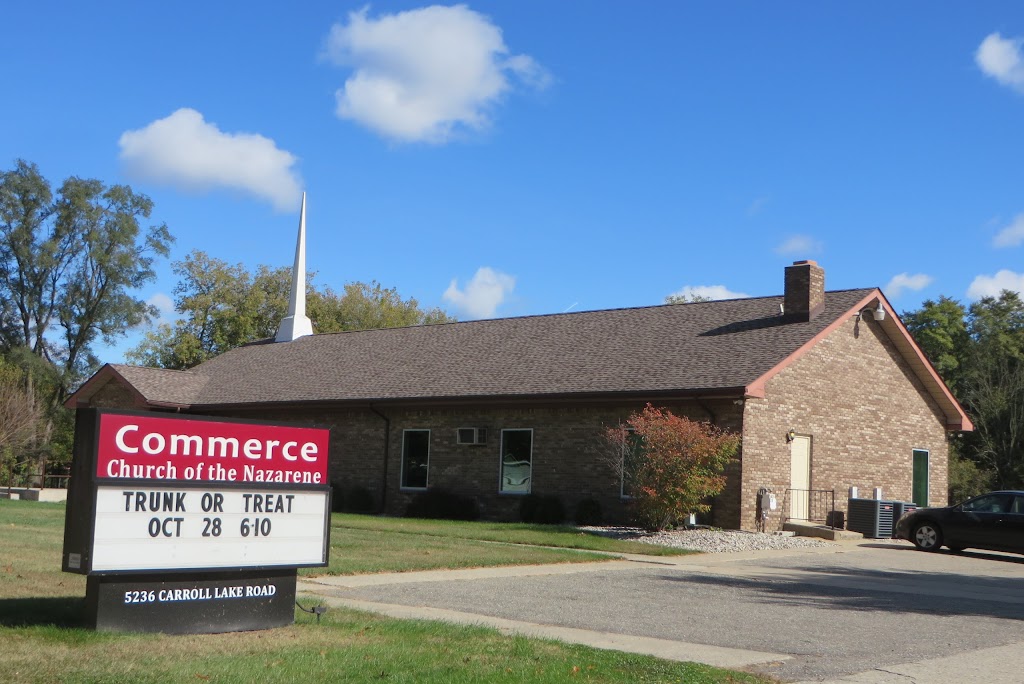 Commerce Church of the Nazarene | 5236 Carroll Lake Rd, Commerce Charter Twp, MI 48382, USA | Phone: (248) 363-7620