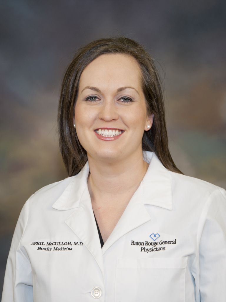 April McCulloh, MD | 1286 Del Este Ave, Denham Springs, LA 70726, USA | Phone: (225) 667-3100