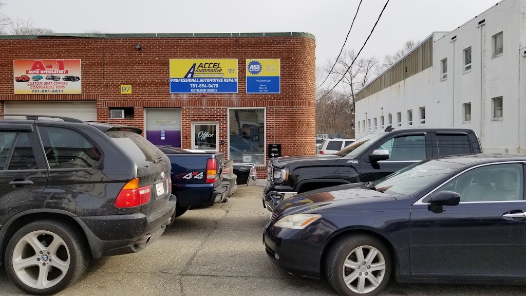 Accel Automotive | 97 Linden St, Waltham, MA 02452, USA | Phone: (781) 894-0470