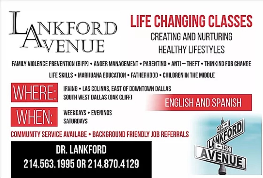 Lankford Avenue | 335 Cooper St, Cedar Hill, TX 75104, USA | Phone: (214) 563-1995