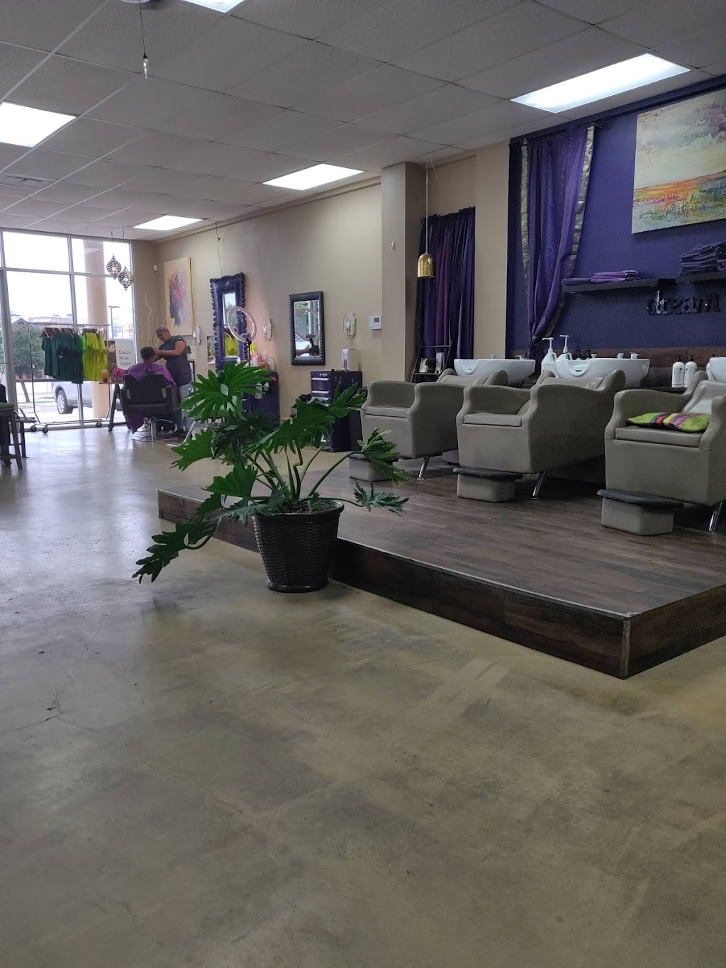 The Purple Feather Loft Salon Inside Truesdell Salon & Spa | 6322 Farm Market 78 #115, San Antonio, TX 78244, USA | Phone: (210) 971-2000