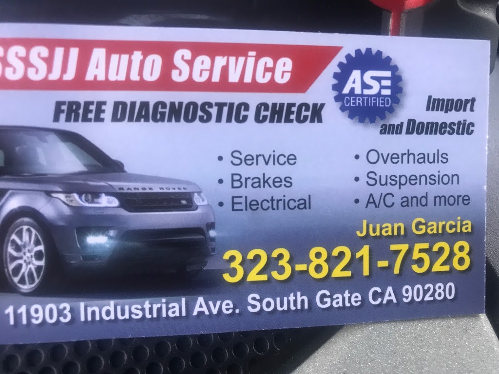 SSSJJ AUTO SERVICE | 11901 Industrial Ave, South Gate, CA 90280, USA | Phone: (323) 821-7528
