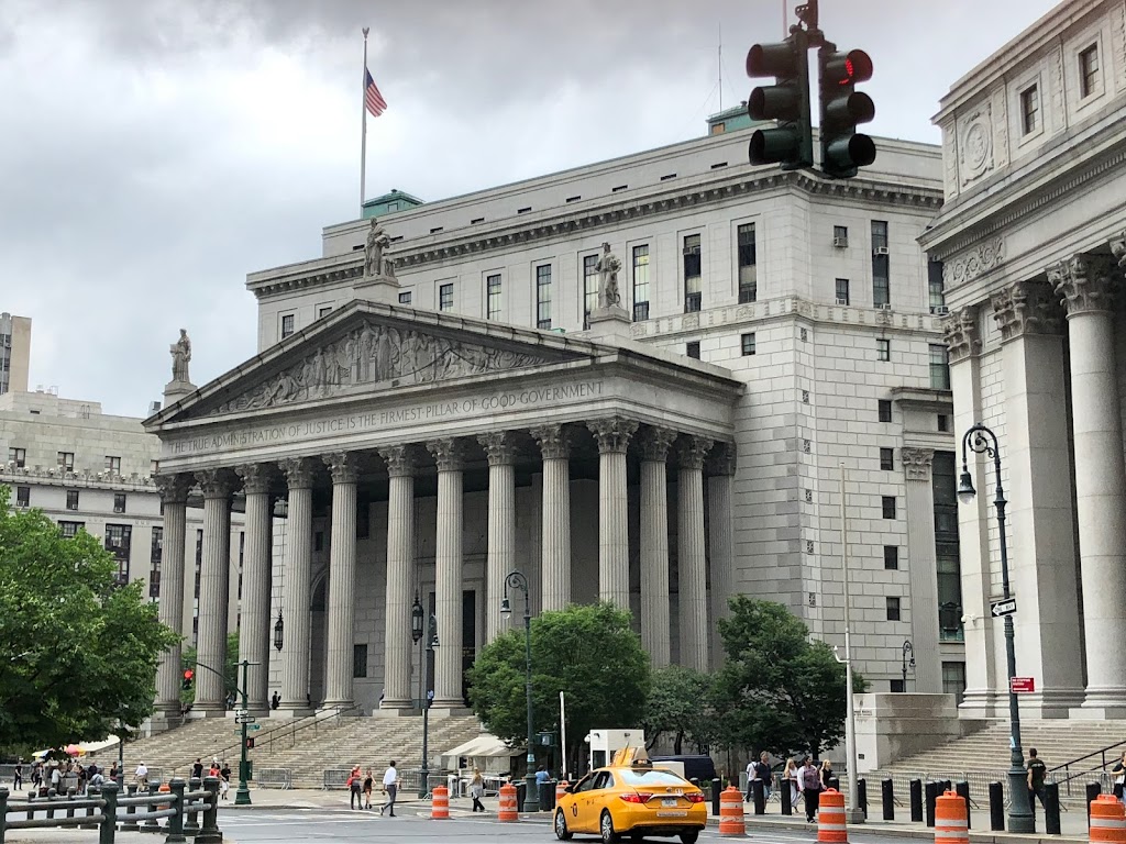 US Federal Courthouse | 40 Foley Square # 104, New York, NY 10007, USA | Phone: (212) 857-8500