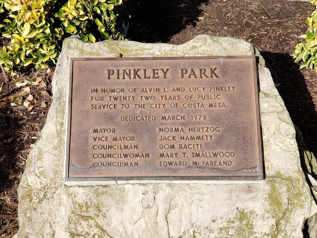 Pinkley Park | 360 Ogle St, Costa Mesa, CA 92627, USA | Phone: (888) 377-1644