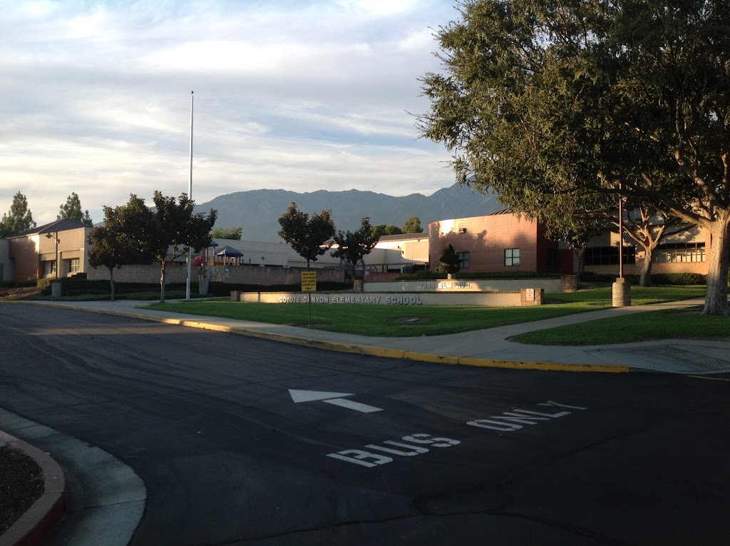 Coyote Canyon Elem School | 7889 Elm Ave, Rancho Cucamonga, CA 91730, USA | Phone: (909) 980-4743