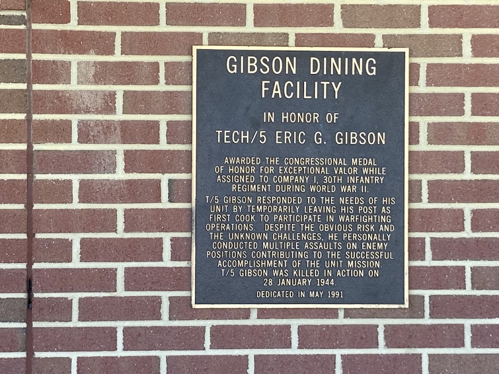 Gibson Dining Facility | 845 Barfoot Ave, Fort Gregg-Adams, VA 23801, USA | Phone: (804) 734-7547