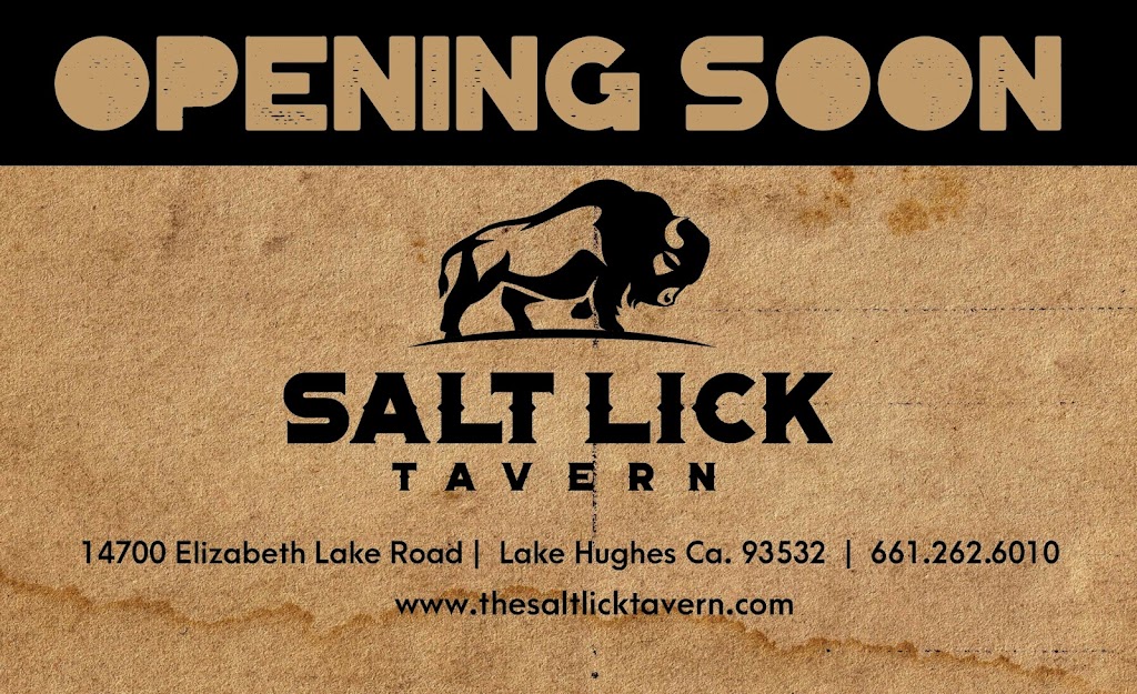 Salt Lick Tavern | 14700 Elizabeth Lake Rd, Lake Hughes, CA 93532, USA | Phone: (661) 262-6004