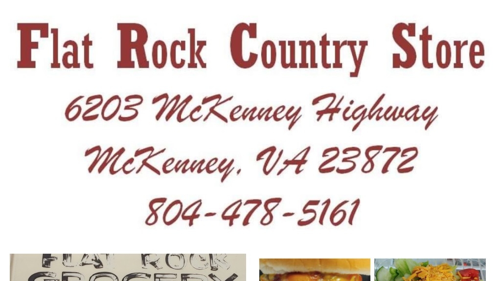 Flat Rock Country Store | 6203 McKenney Hwy, McKenney, VA 23872, USA | Phone: (804) 478-5161