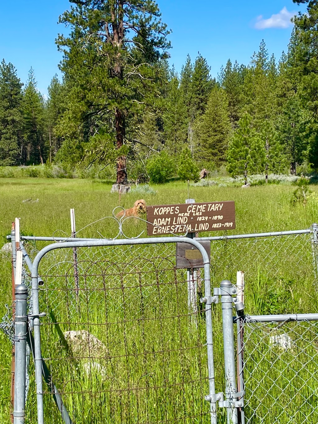 Koppes Cemetery-Pioneerville & | W493+6F, Centerville, ID 83631, USA | Phone: (208) 859-2400