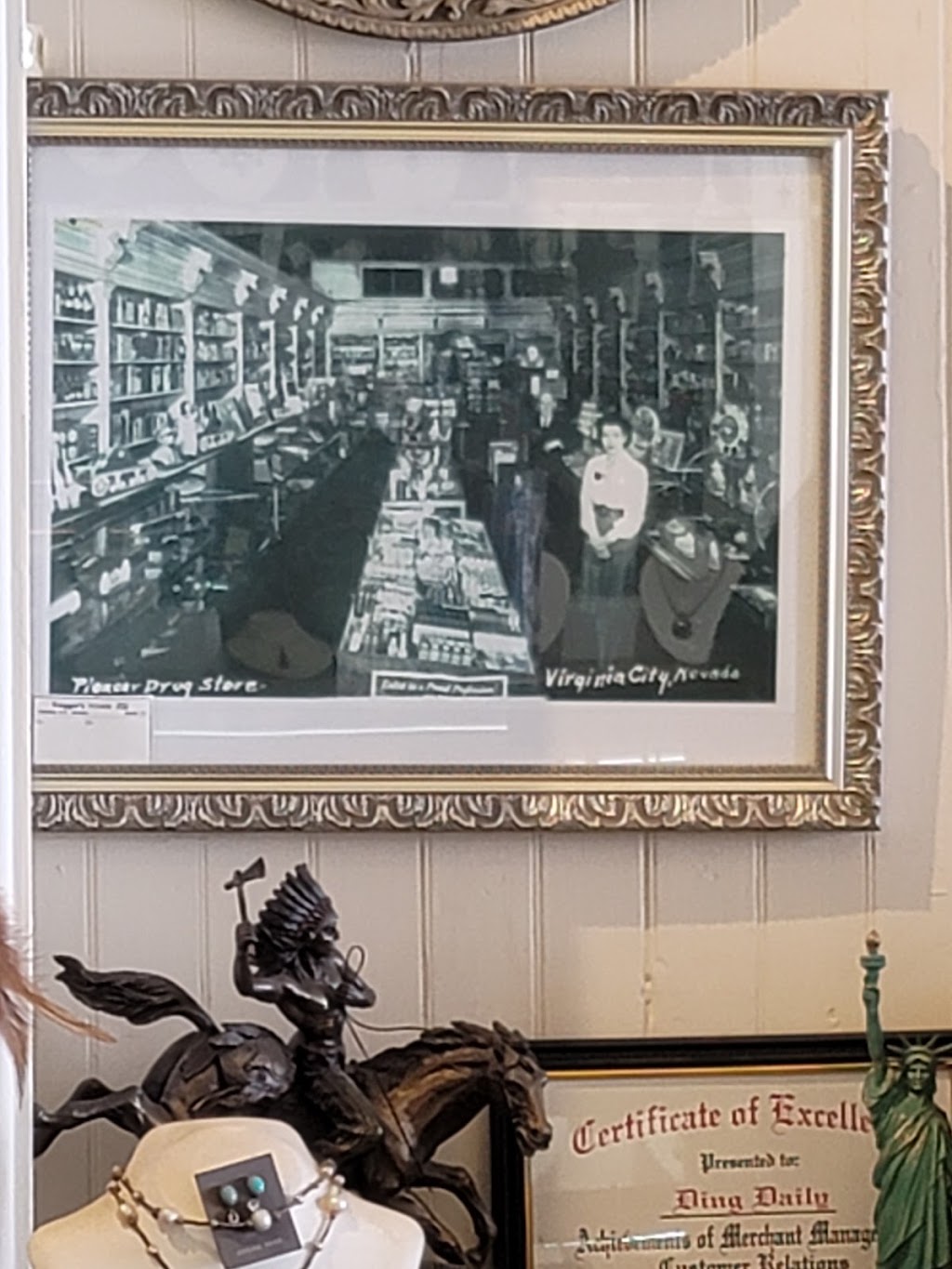 Shaws Purveyor Of Fine Jewelry And Gifts | 38 S C St, Virginia City, NV 89440, USA | Phone: (775) 847-9210