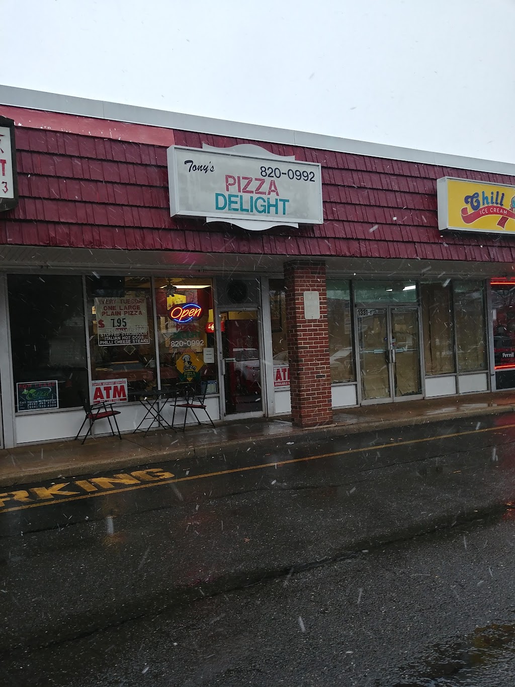 Tonys Pizza Delight | 1331 Magie Ave, Union, NJ 07083, USA | Phone: (908) 820-0992