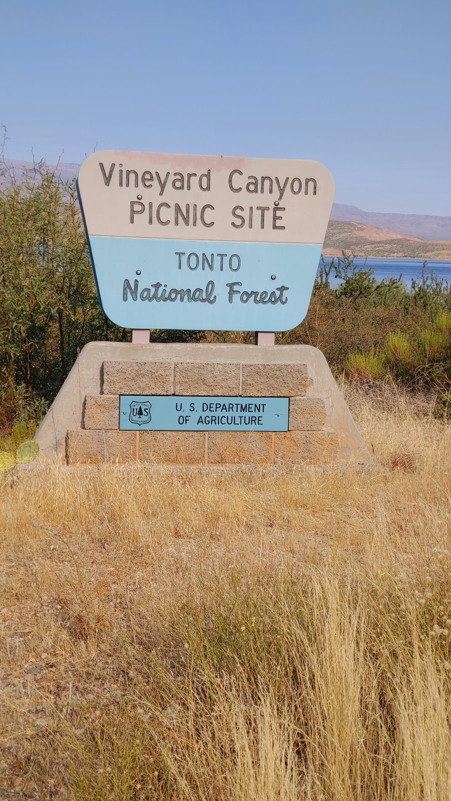 Vineyard Canyon Picnic Site | Roosevelt, AZ 85545, USA | Phone: (928) 467-3200