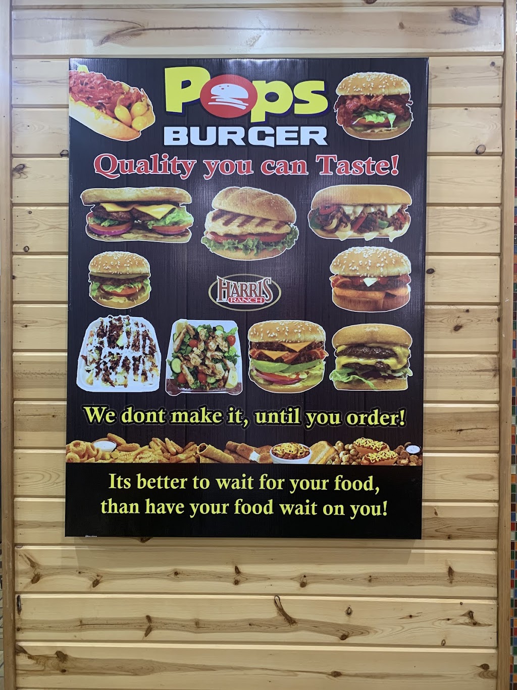 Pops Burger | 1117 Kern St #3, Taft, CA 93268, USA | Phone: (661) 745-4101