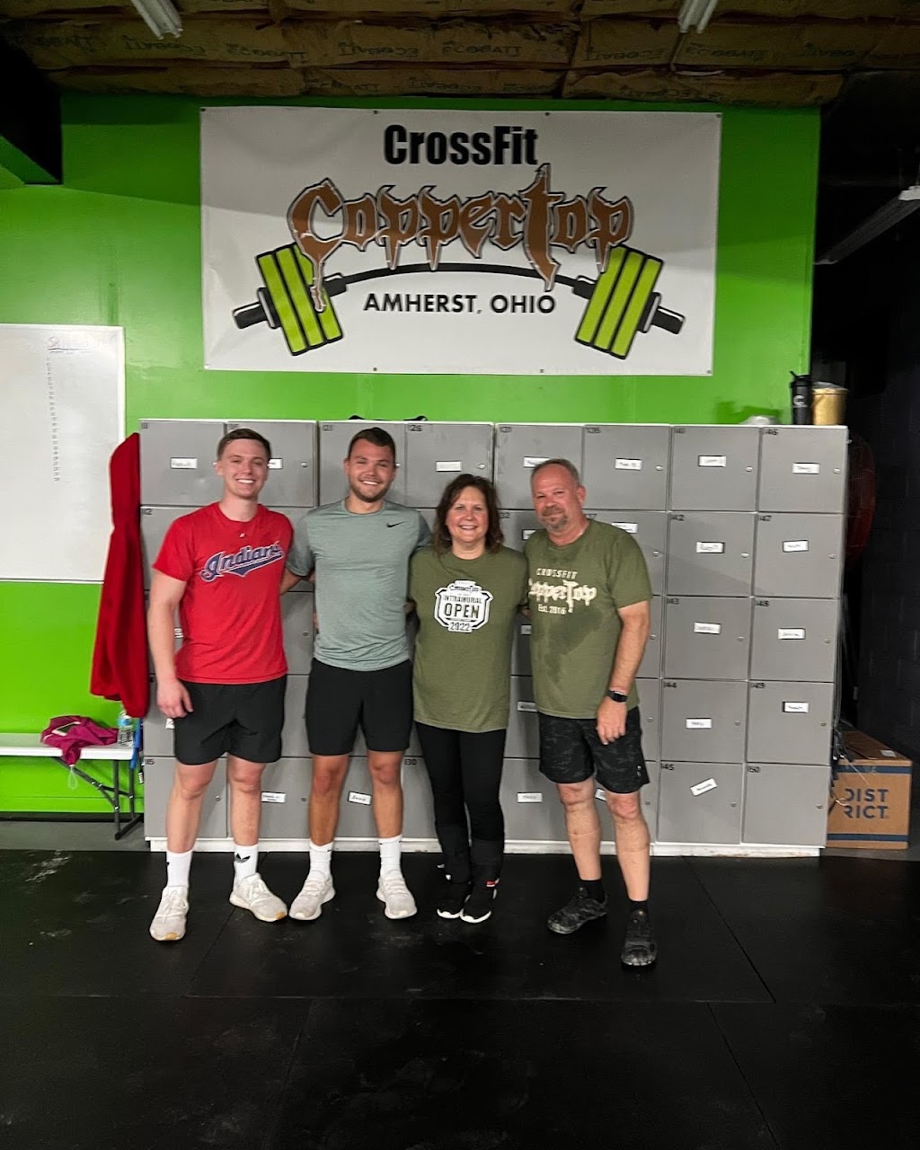 CrossFit CopperTop | 7511 Leavitt Rd Located behind building Enter from, Middle Ridge Rd, Amherst, OH 44001, USA | Phone: (216) 571-6377