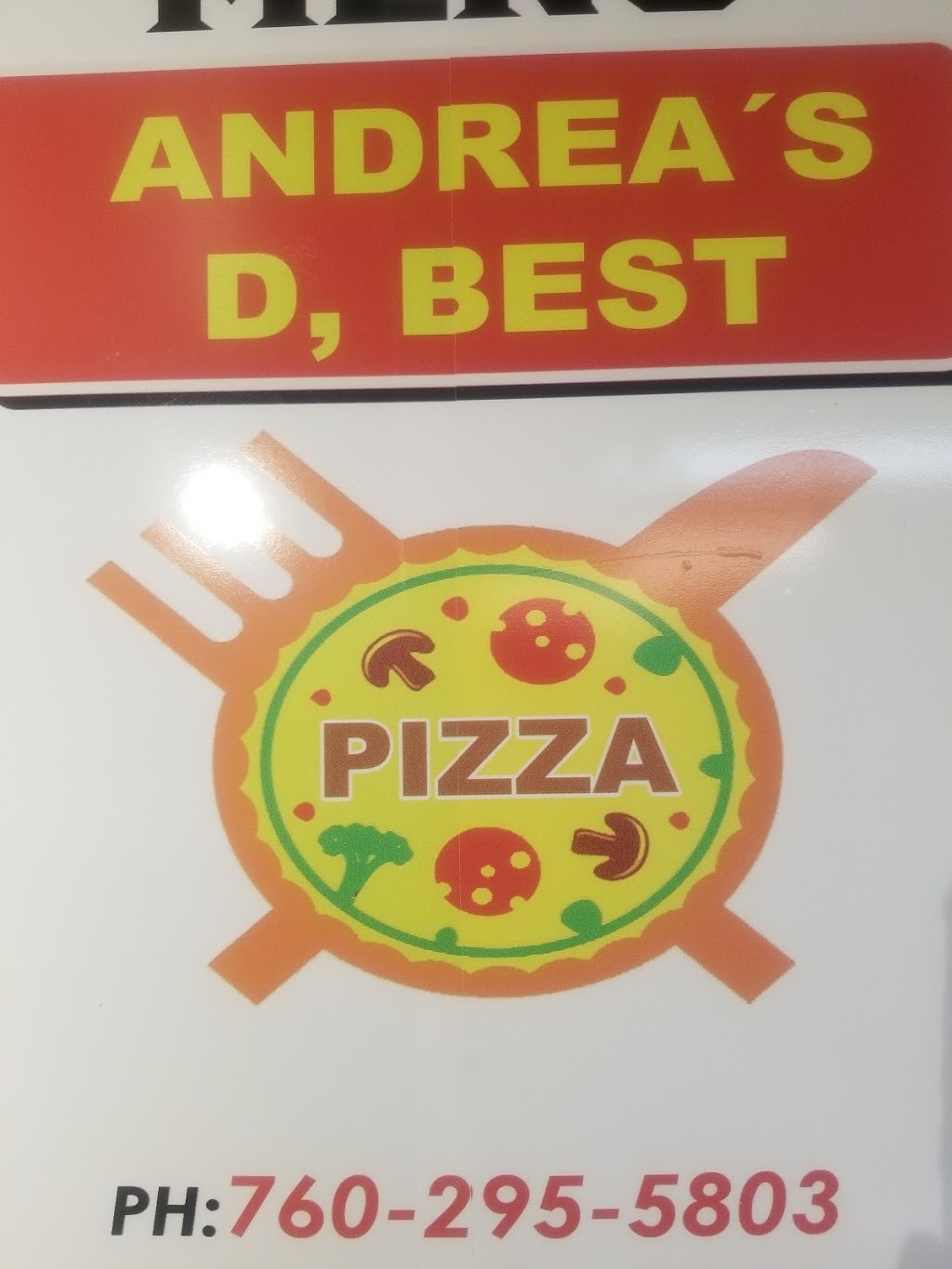Andreas D Best Pizza | 1591 E Vista Way Suit D, Vista, CA 92084, USA | Phone: (760) 295-5803