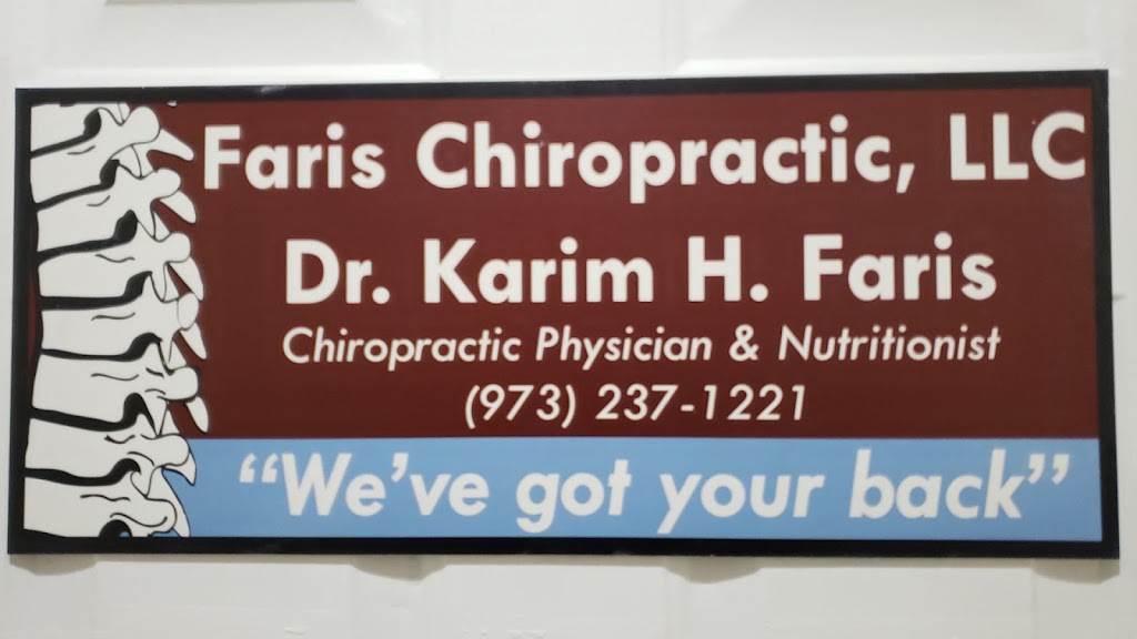 Faris Chiropractic, LLC | 1425 Pompton Ave Suite 2-1A, Cedar Grove, NJ 07009, USA | Phone: (973) 237-1221