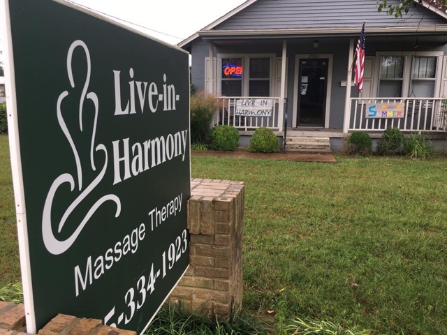 Live In Harmony Massage Therapy | 2780 Hwy 31 W, White House, TN 37188 | Phone: (615) 334-1923