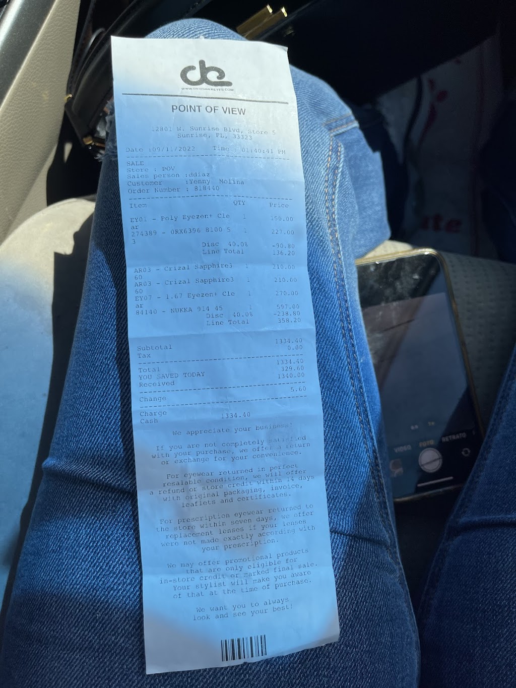 Point Of View | 12801 W Sunrise Blvd Store 564, Sunrise, FL 33323, USA | Phone: (954) 845-0070