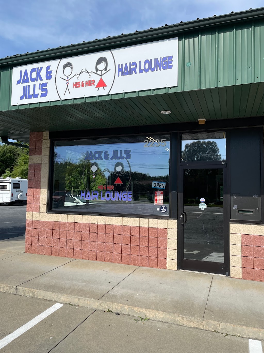 Jack and Jills His and Her Hair Lounge | 2235 Old Salisbury Rd, Winston-Salem, NC 27127, USA | Phone: (336) 999-8256