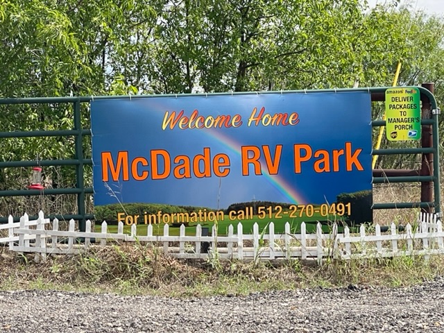 McDade RV Park ( Bastrop, TX) AVAILABLE SPACE | 207 Columbus St, McDade, TX 78650, USA | Phone: (512) 527-4428
