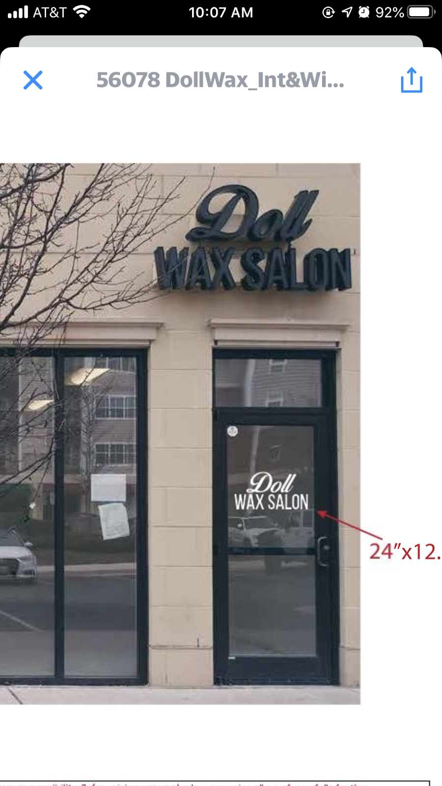 Doll Wax Salon | 1122 Town Center Blvd C, Odenton, MD 21113, USA | Phone: (410) 940-9888