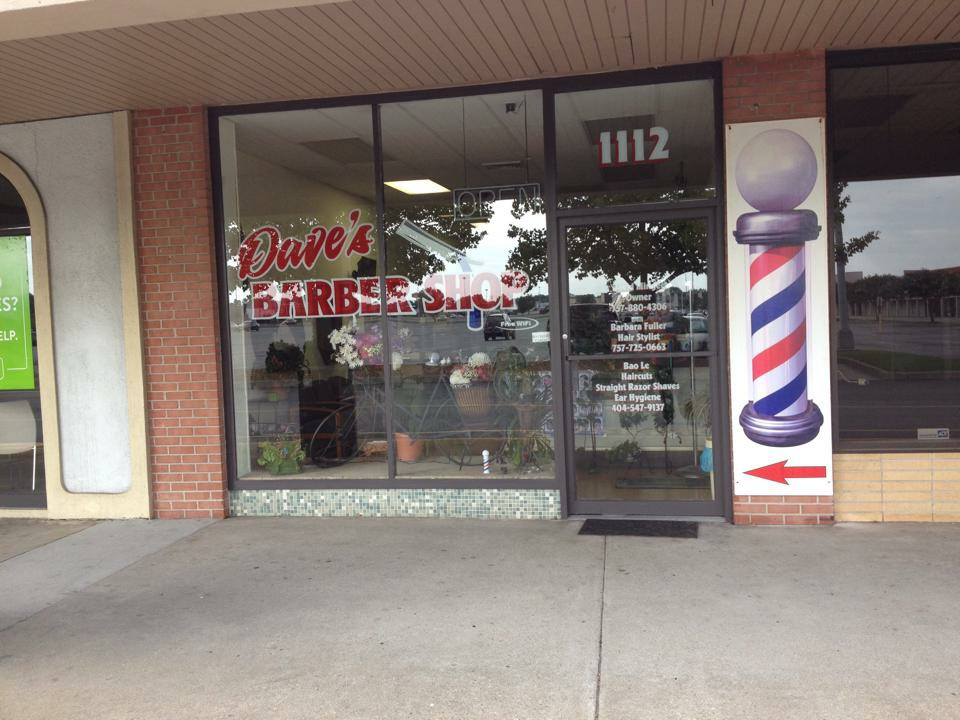 Daves Barber Shop | 1112 W Mercury Blvd, Hampton, VA 23666, USA | Phone: (757) 879-0471