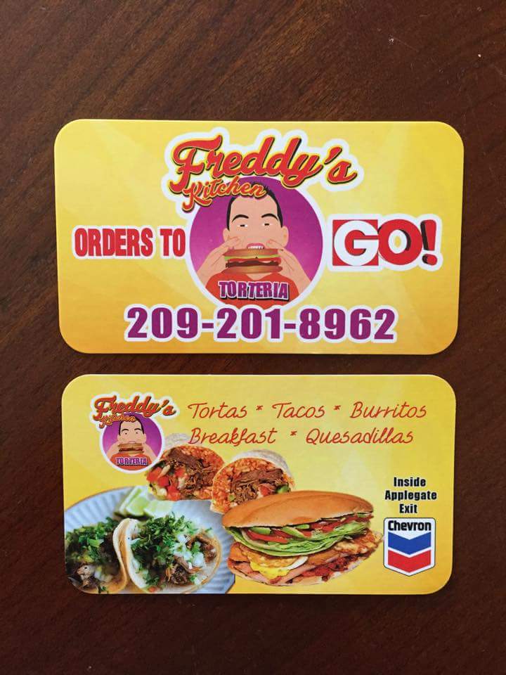 Freddys Kitchen Torteria | 1500 Sycamore Ave, Atwater, CA 95301, USA | Phone: (209) 201-8962