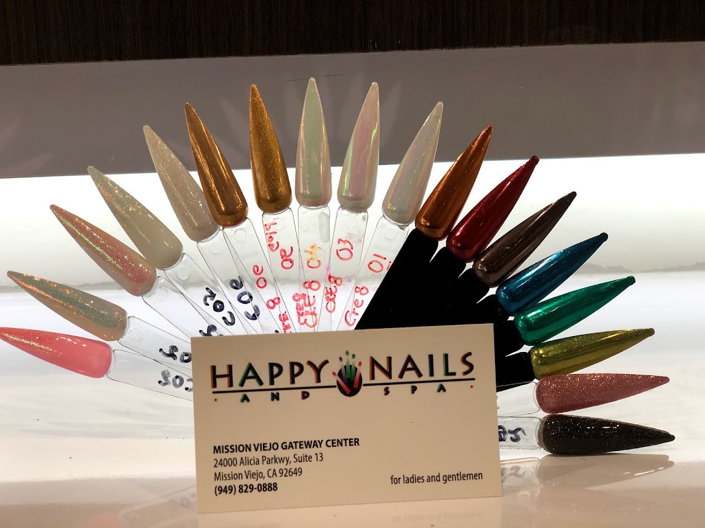 Happy Nails & Spa | 24000 Alicia Pkwy # 13, Mission Viejo, CA 92691, USA | Phone: (949) 829-0888