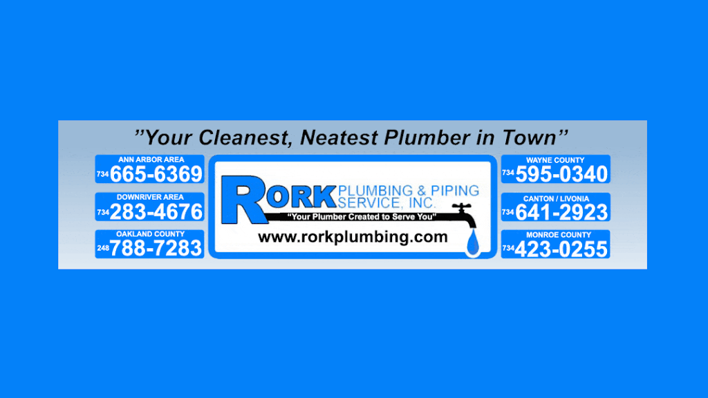 Rork Plumbing And Piping Service | 3912 Howe Rd, Wayne, MI 48184, USA | Phone: (734) 595-0340