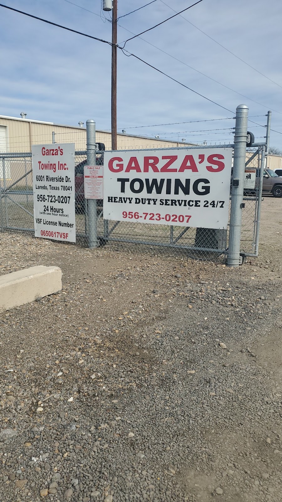 Garzas Towing Inc. | 6001 Riverside Dr, Laredo, TX 78041, USA | Phone: (956) 723-0207