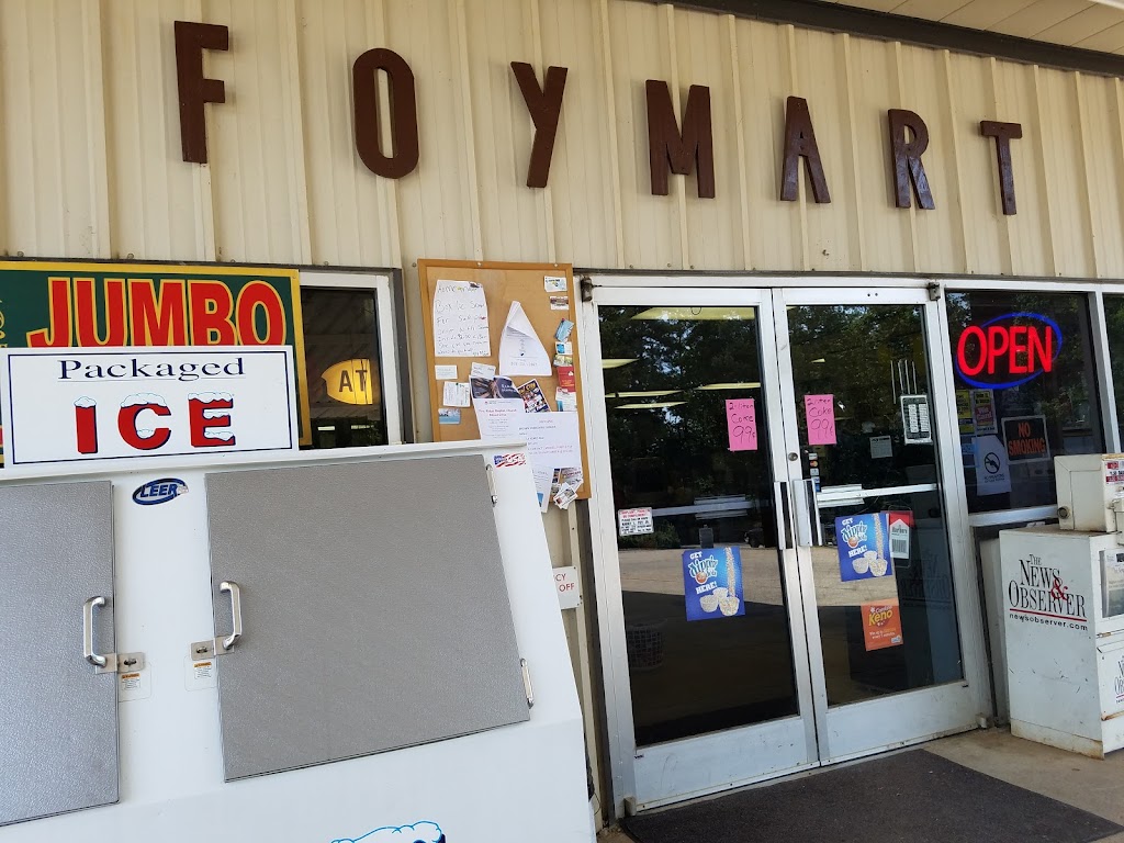 Foy Mart | 1329 Tant Rd, Spring Hope, NC 27882, USA | Phone: (919) 269-0299