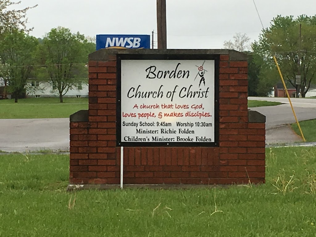 Borden Church of Christ | 426 W Water St, Borden, IN 47140, USA | Phone: (812) 967-2009