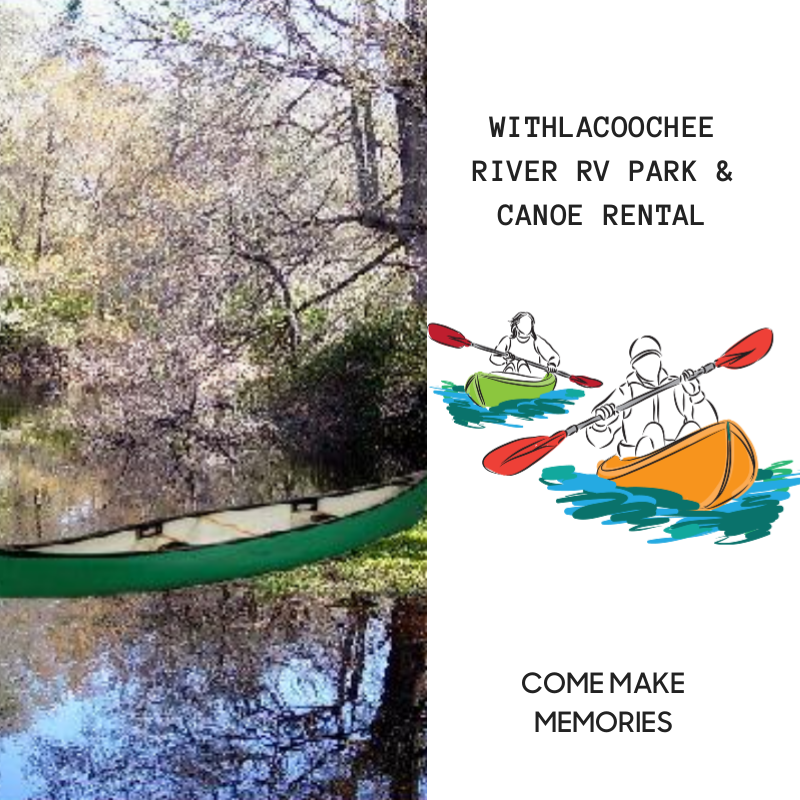 Withlacoochee River RV Park & Canoe Rental | 39847 FL-575, Dade City, FL 33523, USA | Phone: (352) 583-4778