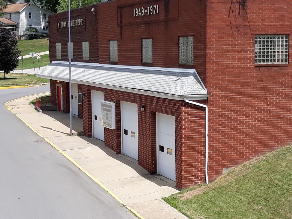 Midway Vol. Fire Dept. Station 13 | 99 St John St, Midway, PA 15060, USA | Phone: (724) 796-3141