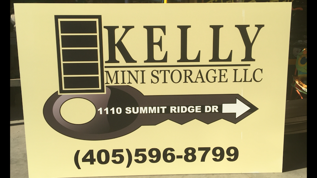 Kelly Mini Storage | 1110 Summit Ridge Dr, Edmond, OK 73025, USA | Phone: (405) 596-8799