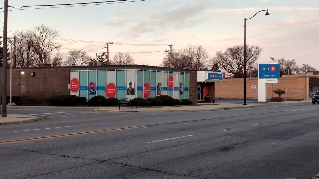 BMO Harris Bank | 2223 West Roosevelt Rd, Broadview, IL 60155, USA | Phone: (708) 681-2250